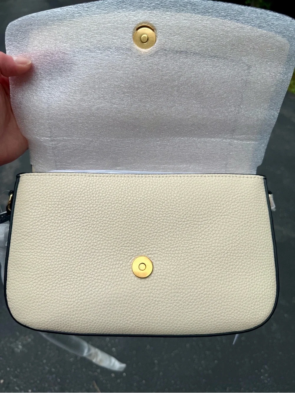 Marc Jacobs “the bold” the saddle Pebbled Leather Crossbody